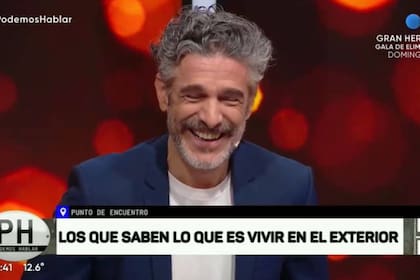 Leo Sbaraglia se rio cuando Andy Kustnetzoff le preguntó, a modo de chicana, si votaría a Patricia Bullrich