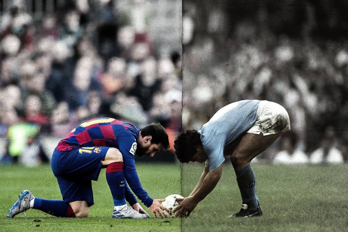 Leo y Diego, en una composición que une ambas épocas