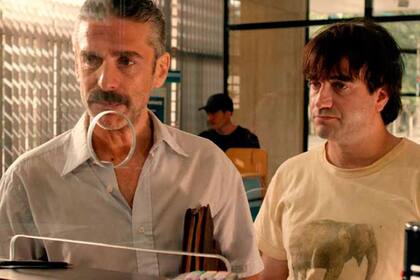 Leonardo Sbaraglia y Daniel Hendler, en El otro hermano