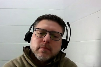 Leonardo Airaldi, conocido como el "gaucho narco", escuchó el veredicto desde su lugar de detención