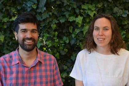 Leonardo Barragán y Soledad Reinoso, los creadores de la iniciativa