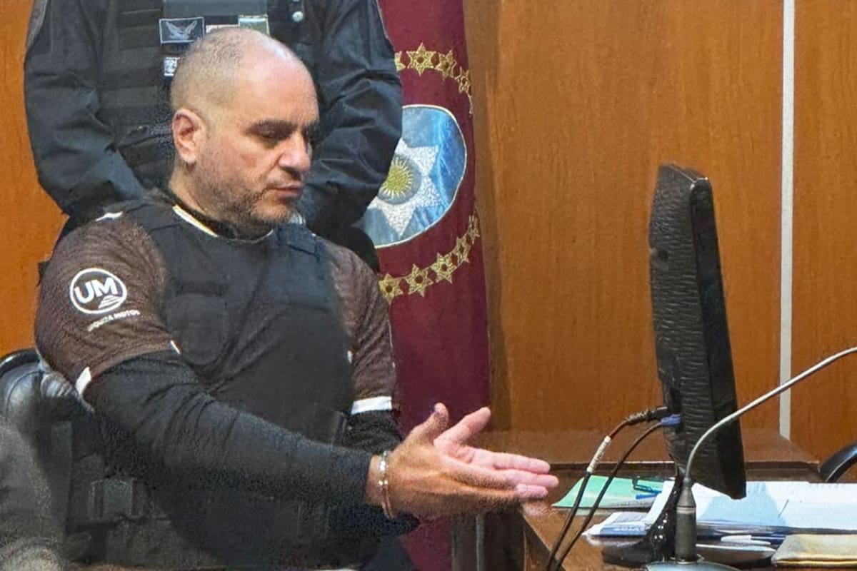 Leonardo Cositorto, en el juicio en Salta