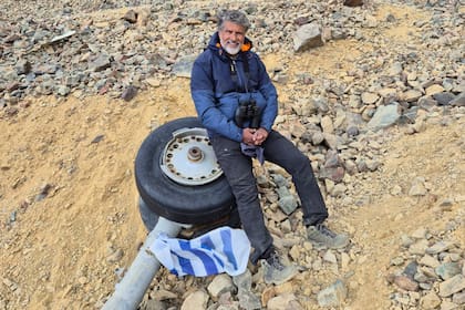 Leonardo Costa da Silva cumplió su sueño de conocer el Valle de las Lágrimas a los 57 años