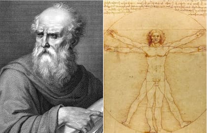 Leonardo da Vinci y su versión del genial arquitecto militar Vitruvio