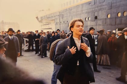 Leonardo Di Caprio protagonizó Titanic con tan solo 21 años