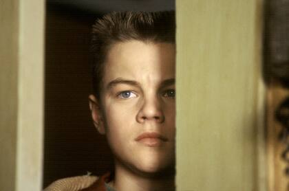 Leonardo DiCaprio en uno de sus primeros largometrajes