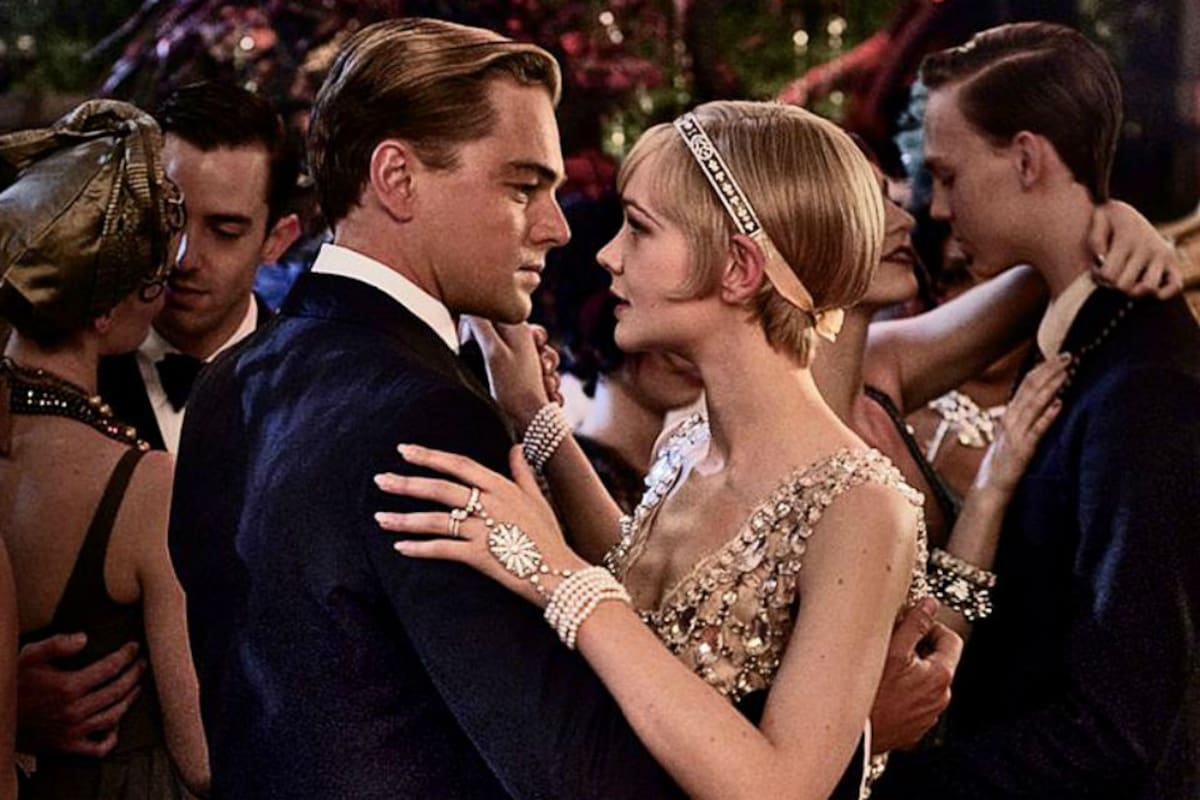 Leonardo DiCaprio y Carey Mulligan en El gran Gatsby, la adaptación de Baz Luhrmann de la novela de Fitzgerald