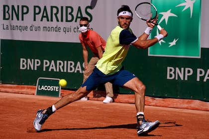 Leonardo Mayer, de 33 años y actual 123° del ranking, busca clasificarse para su undécimo cuadro principal de Roland Garros.