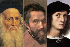 Leonardo, Miguel Ángel y Rafael: los tres grandes genios del Renacimiento italiano