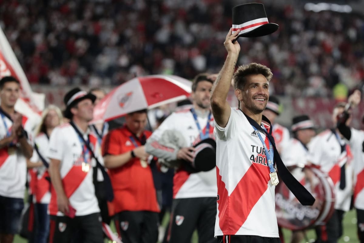 Leonardo Ponzio está jugando sus últimos partidos con la camiseta de River, y puede retirarse siendo el más ganador de la historia del club.