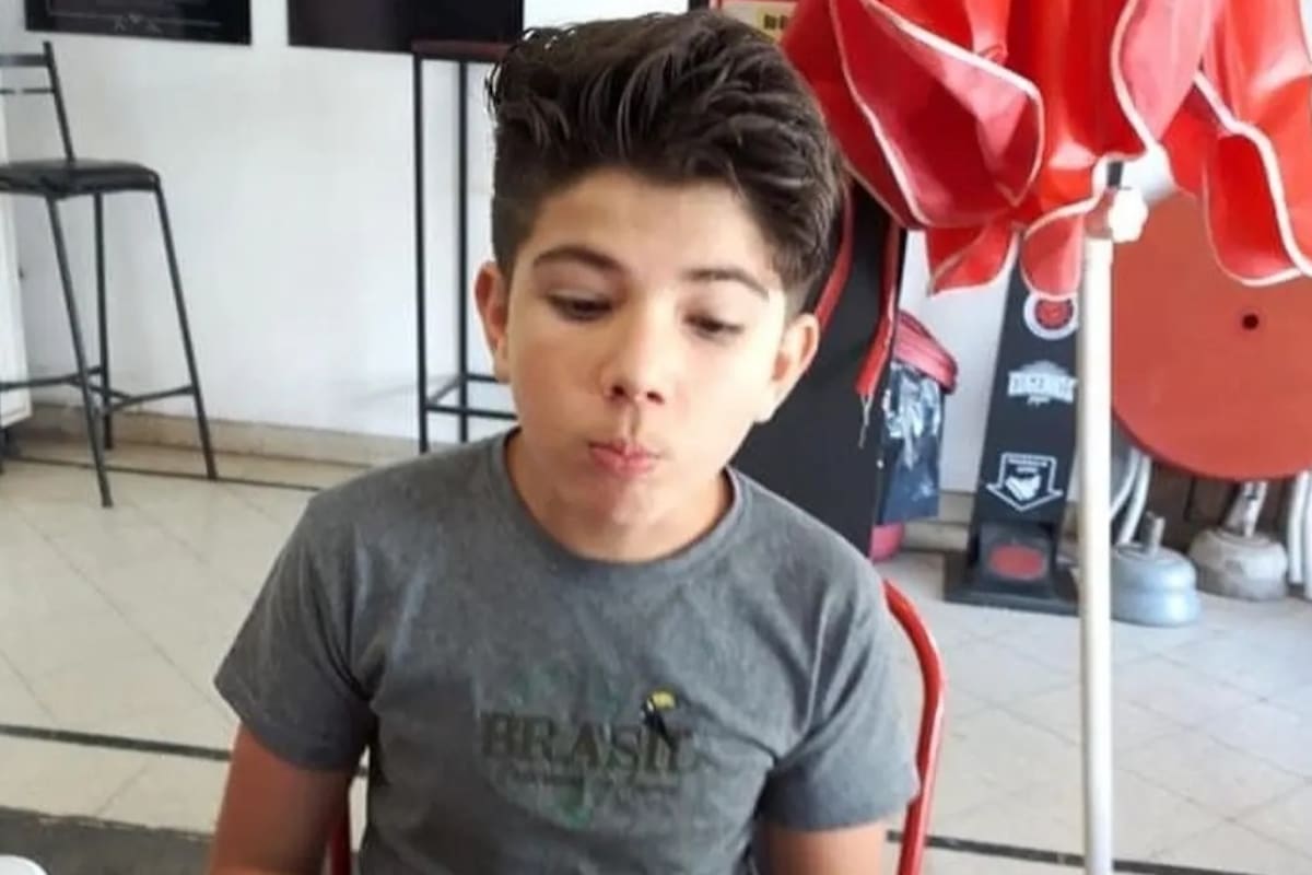 Leonardo Pozo tenía 14 años
