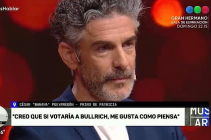 Leonardo Sbaraglia expresó con su rostro su discrepancia cuando Banana Pueyrredón reveló que la votaría a Patricia Bullrich, pero mantuvo silencio