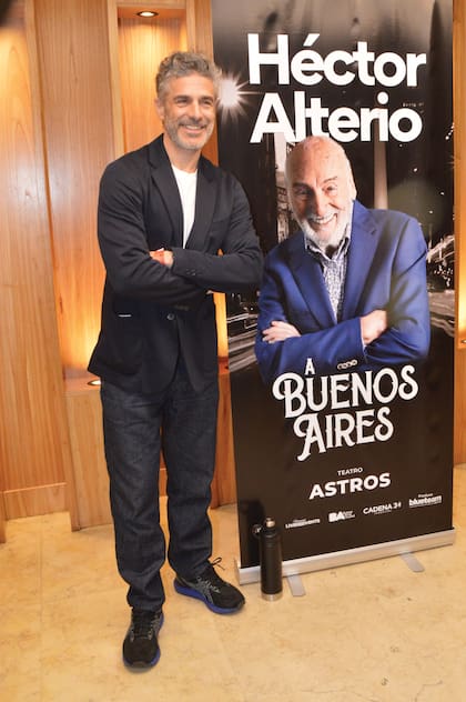 Leonardo Sbaraglia, quien compartió varios sets con Alterio.