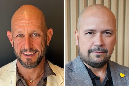 Leonardo Scatturice, dueño de Flybondi, y Mauricio Sana, exCEO de la firma