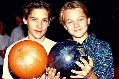 Tobey y Leonardo, en los comienzos de su amistad