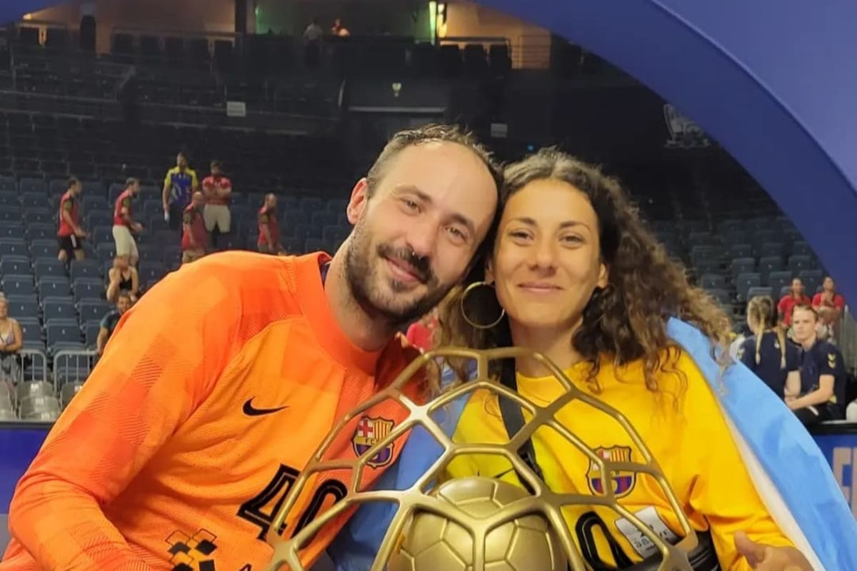 Leonel Maciel no ingresó en la final, pero sí lo hizo en el duelo previo que Barcelona ganó en el Final Four