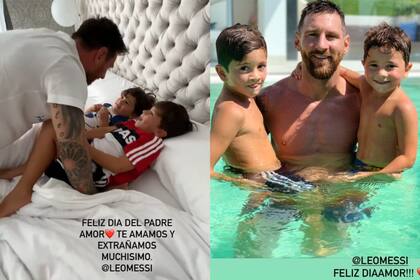 Antonela Roccuzzo no quiso dejar de homenajear a Lionel Messi