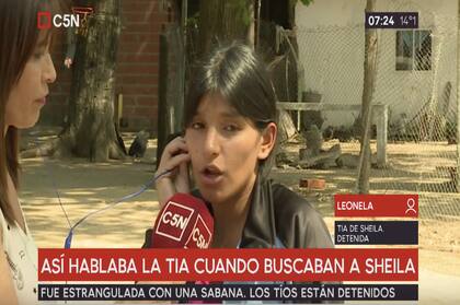 Leonela Ayala, tía de Sheila Ayala