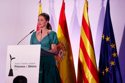 Leonor de Borbón en los premios Princesa de Girona 2023