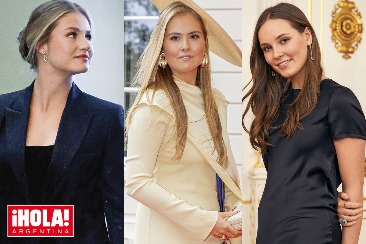 Leonor de España cumple 21 años a fin de mes y Amalia de los Países Bajos e Ingrid de Noruega tienen la misma edad: 22 años