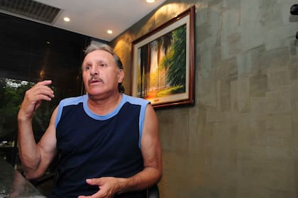 Luque, durante una entrevista que dio en 2018