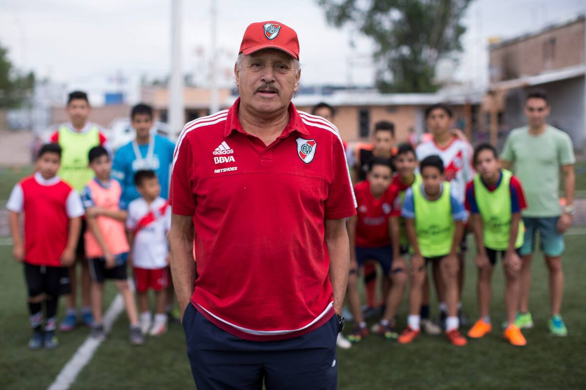 Leopoldo Jacinto Luque, en su el predio que lleva su nombre, en Maipú, provincia de Mendoza.