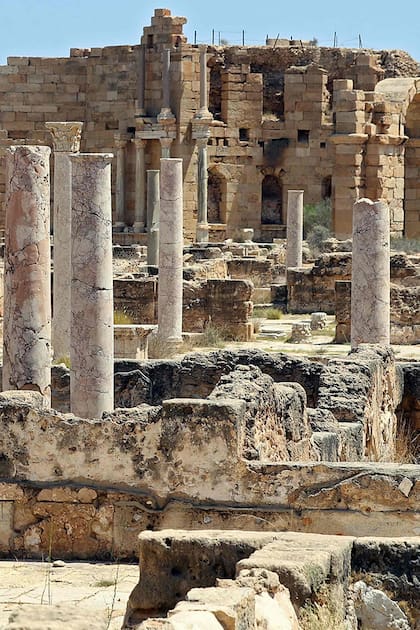 En fotos: así es la ciudad de Leptis Magna, una joya del Imperio Romano olvidada en Libia