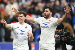Les Bleus festejaron en el Stade de France y quieren ser protagonistas de nuevo en el Seis naciones