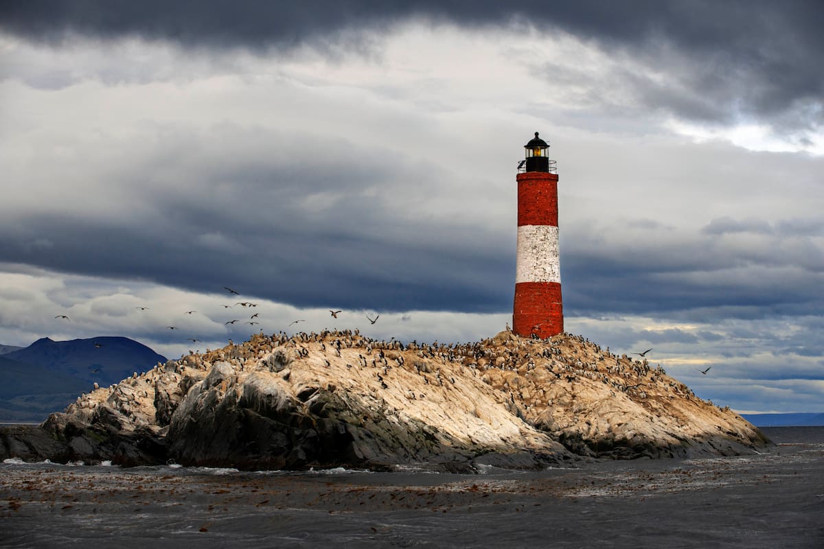 Les Eclaireurs, un símbolo de Ushuaia en medio del Canal Beagle