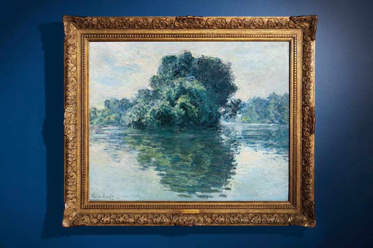 Les Îles de Port-Villez (Las islas de Port-Villez, 1883), de Claude Monet
