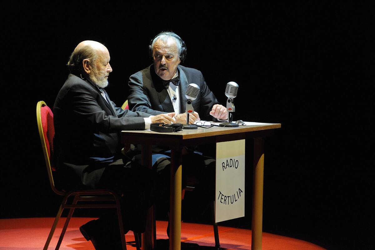 Les Luthiers, Radio Tertulia, espectáculos Viejos Hazmerreires, 2014