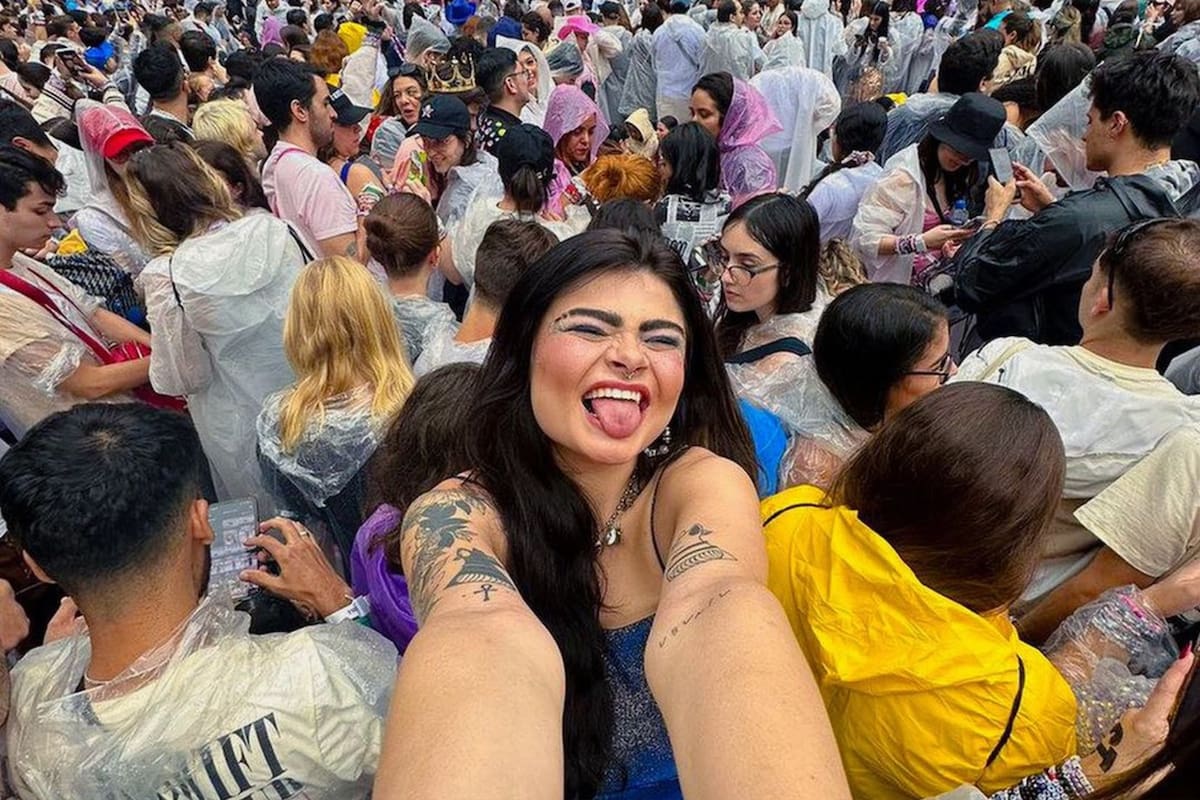 Les robaron el celular con todas las fotos del recital de Taylor Swift y el ladrón tuvo una insólita actitud