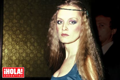 Lesley Hornby, siempre magnética. Acá, en una foto de 1983, en el Gershwin Theatre de Nueva York para la entrega de los premios Tony