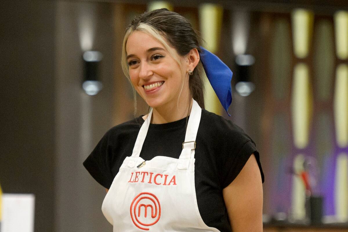 Leti Siciliani y un momento íntimo con el chef más severo del concurso.