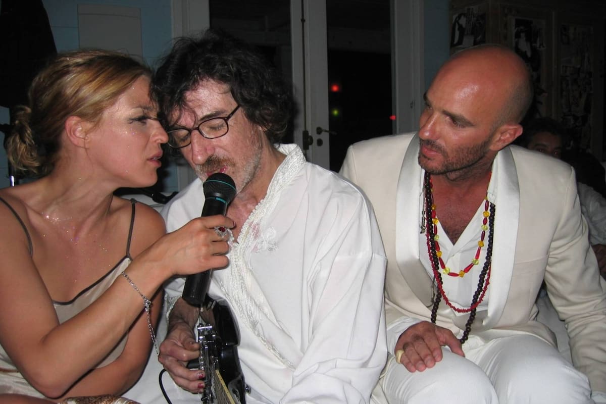 Leticia Bredice, Charly García y Alan Faena