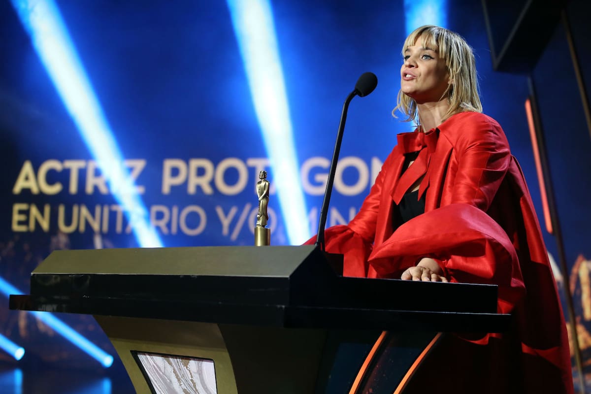 Leticia Brédice, ganadora como mejor actriz de unitario