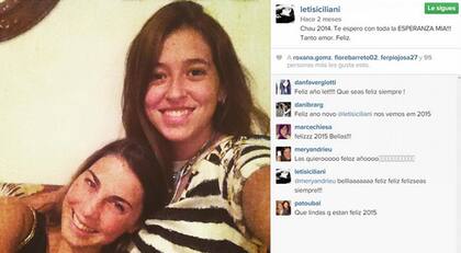 Leticia y su novia