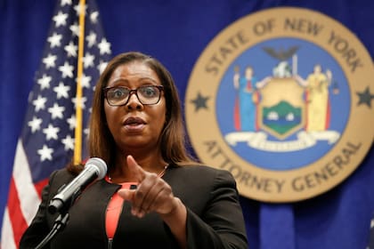 Letitia James, fiscal general de Nueva York