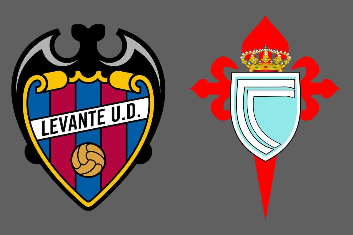 Levante vs. Celta de Vigo, por una nueva jornada del fútbol español