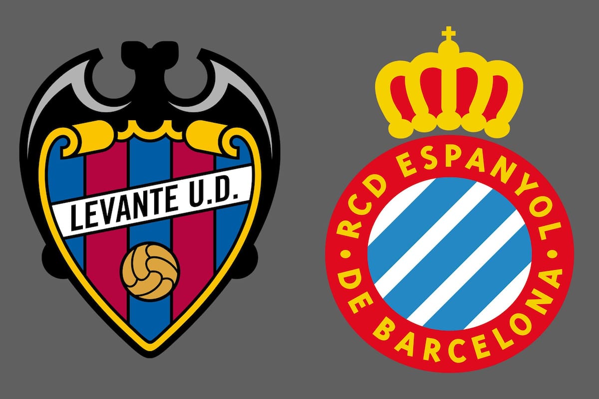 Levante y Espanyol disputaron uno de los encuentros de la jornada del fútbol español