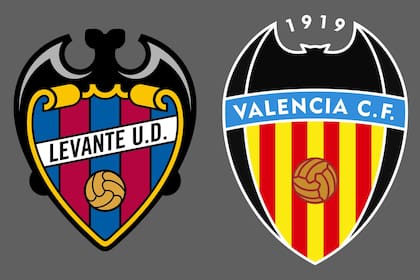 Levante y Valencia disputaron uno de los encuentros de la jornada del fútbol español