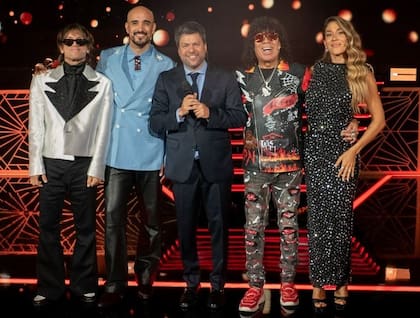 Levinton volvió a las grabaciones de Es mi sueño, donde es parte del jurado desde el debut del programa