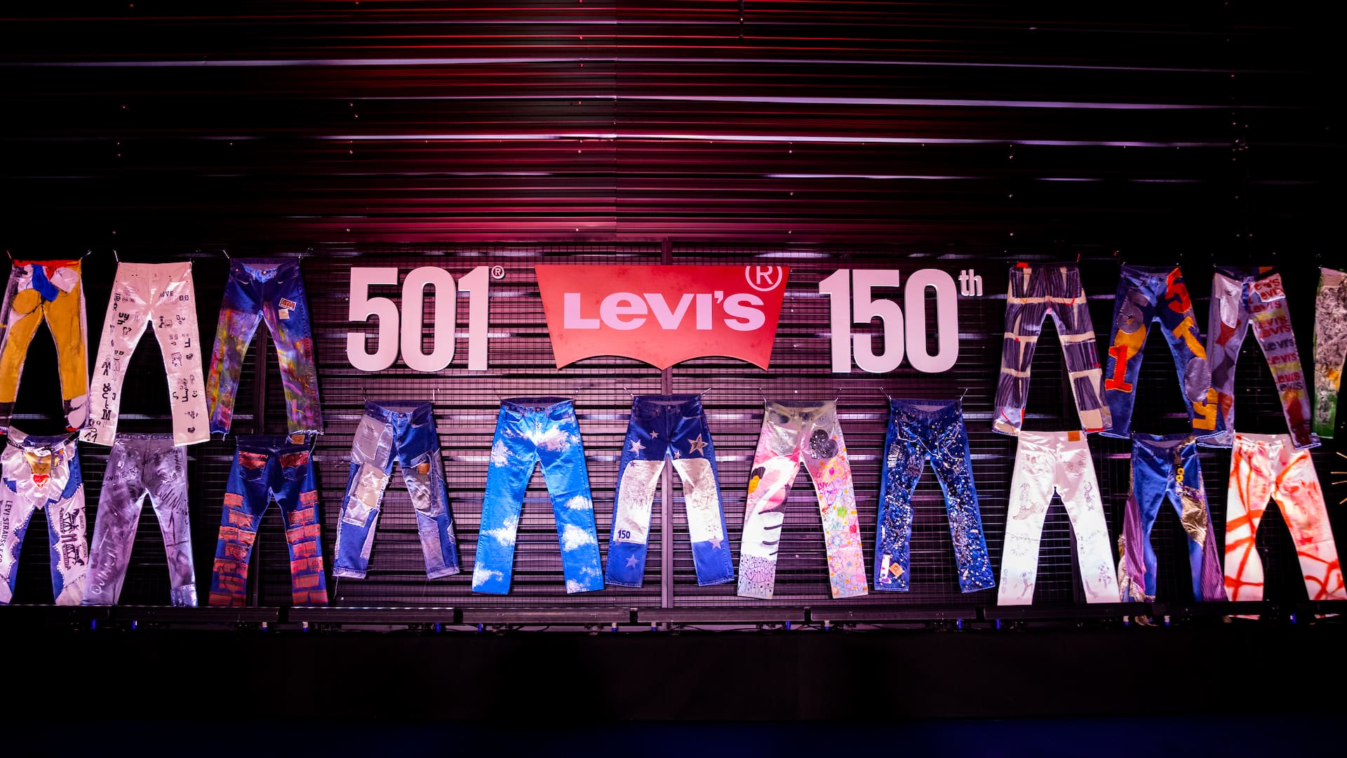 Levi's celebró los 150 años de los jeans 501®, su prenda más icónica.