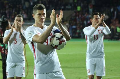 Robert Lewandoski es el emblema de la selección polaca e intentará aportar algo más que goles
