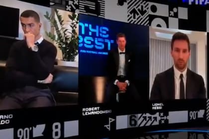 Lewandowski se quedó con el premio, por encima de Messi y Cristiano Ronaldo