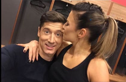 Lewandowski y su esposa están juntos hace 13 años