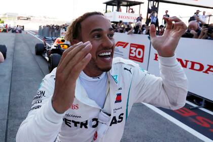 Lewis Hamilton, ganador en Japón