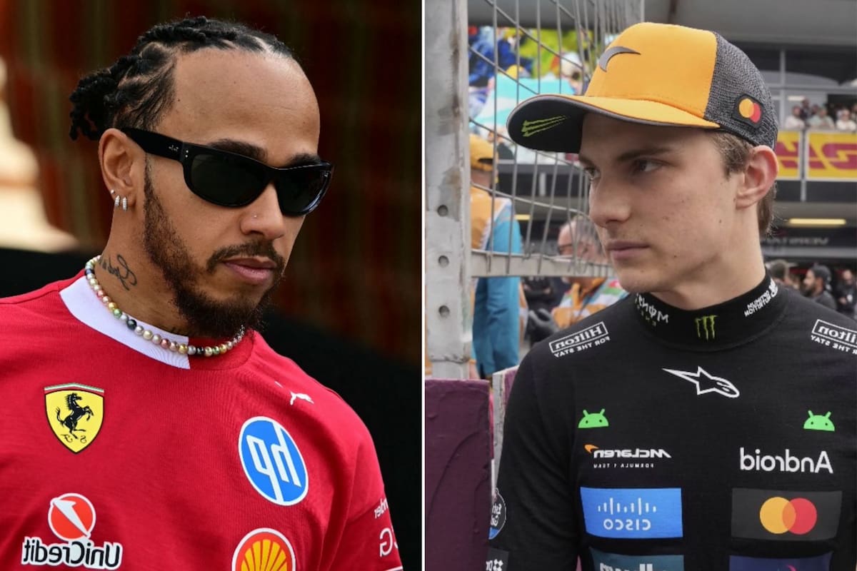 Lewis Hamilton le aconsejó a Oscar Piastri que no devuelva más posiciones aunque se lo pida su equipo