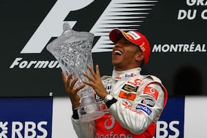 Lewis Hamilton logró el primero de sus 103 triunfos en la Fórmula 1 al ganar el Gran Premio de Canadá de 2007, en el circuito Gilles Villeneuve; pasaron 15 años.