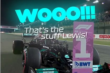 Lewis Hamilton marcó el mejor tiempo en Qatar